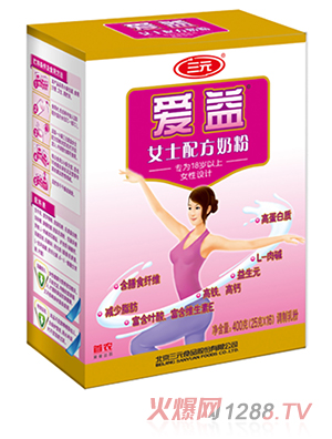 三元愛益女士配方奶粉