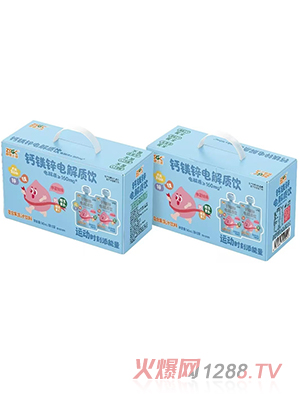 智膳工場鈣鎂鋅電解質(zhì)飲 箱裝