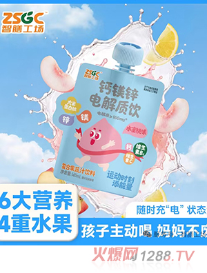 智膳工場鈣鎂鋅電解質(zhì)飲