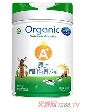 啟美樂有機營養(yǎng)米乳 原味