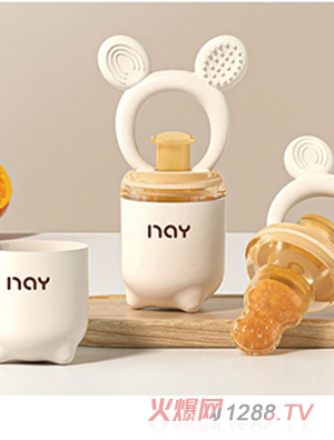 諾愛因全身硅膠輔食咬咬袋