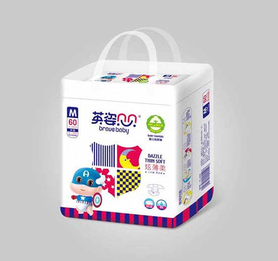 英姿貝貝炫薄柔嬰兒紙尿褲M60