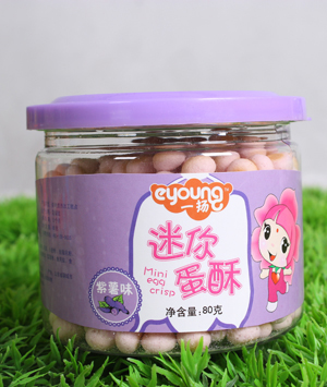 一揚(yáng)紫薯迷你蛋酥80克