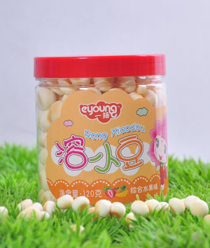 一揚(yáng)綜合水果味溶小豆120克