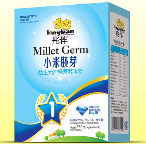 彤伴益生元護暢小米胚芽米粉盒裝