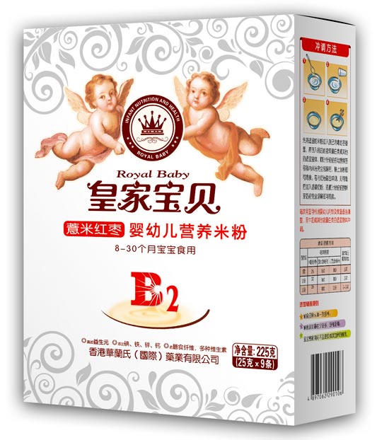 皇家寶貝225克營養(yǎng)米粉米粉-薏米紅棗