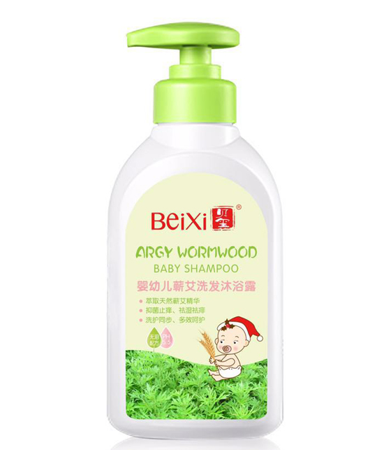 貝璽嬰幼兒蘄艾洗發(fā)沐浴露