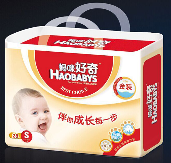 媽咪好奇金裝嬰兒紙尿褲S碼28片