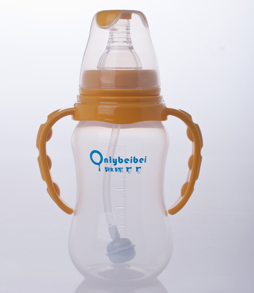 唯昵貝貝標(biāo)口PP奶瓶150ml棕色