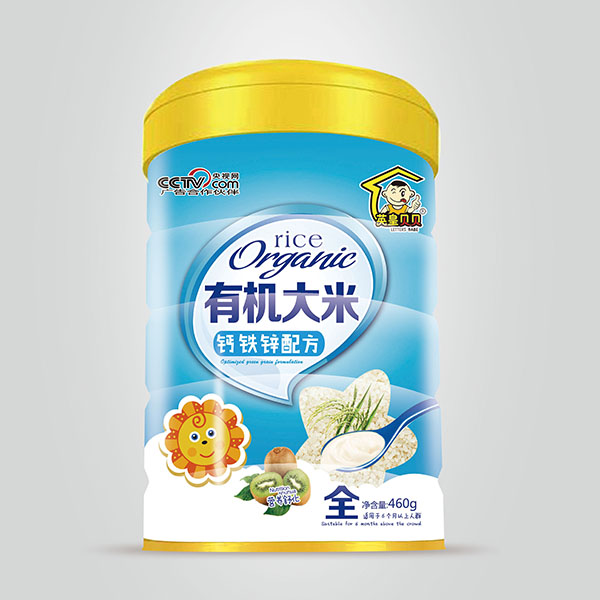 英皇貝貝有機米粉鈣鐵鋅配方